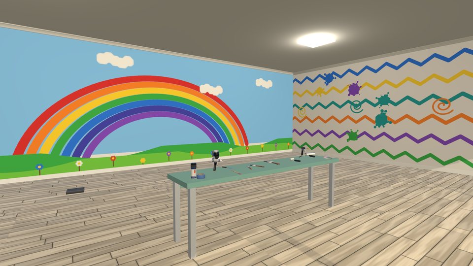 The painted room